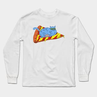 Pizza Cat Long Sleeve T-Shirt